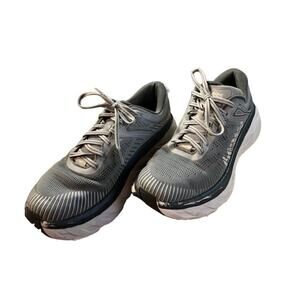 Hoka One One Bondi 7 sneakers gray running shoes men's size 8.5 wild dove